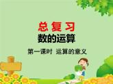 北師大版數(shù)學(xué)六年級(jí)下冊(cè) 總復(fù)習(xí)-數(shù)的運(yùn)算 第一課時(shí) 運(yùn)算的意義課件