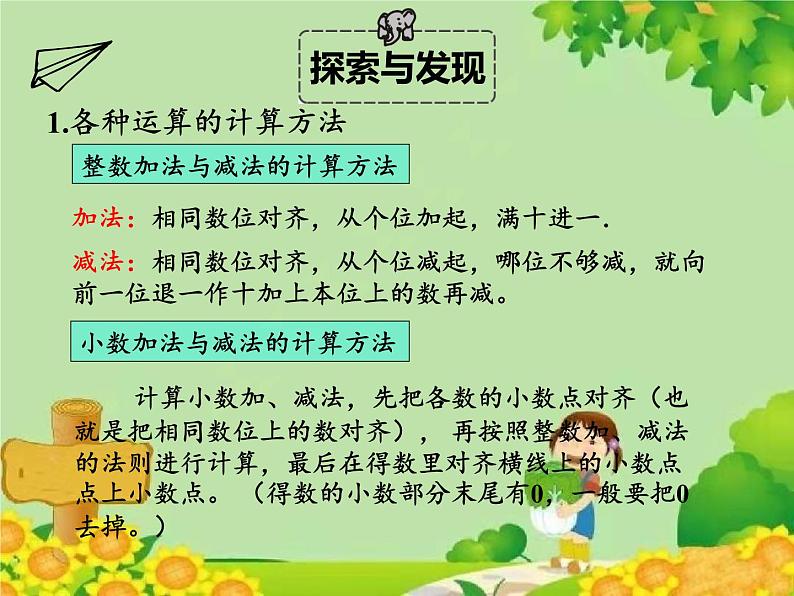 北师大版数学六年级下册 总复习-数的运算 第二课时 计算与应用课件08