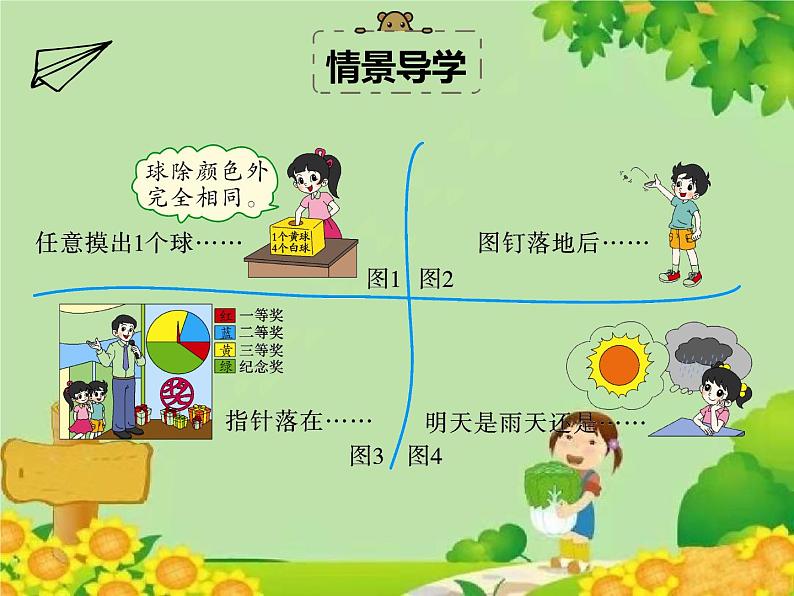 北师大版数学六年级下册 总复习-可能性 第一课时可能性课件第4页