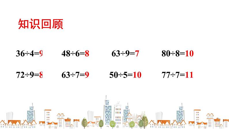 西师大版三年级数学上册课件 4.1.3 两位数除以一位数的笔算02