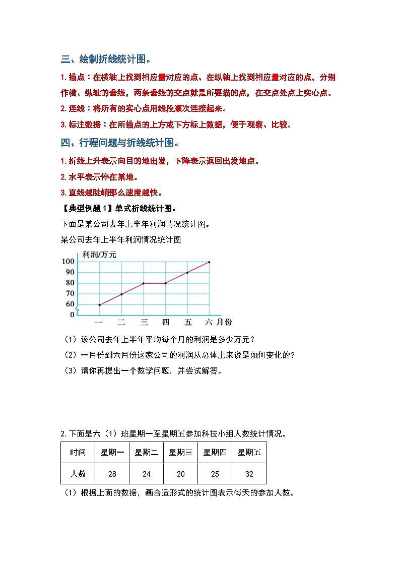 期末复习模块04 统计与广角—折线统计图和打电话、找次品篇-【期末精讲】最新五下数学典型题型精讲03