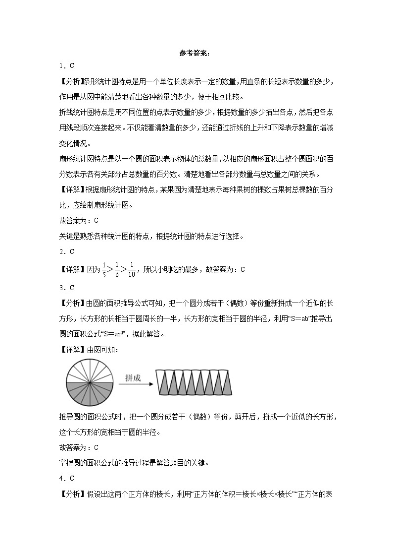 小升初模拟预测必刷卷（试题）2023-2024学年六年级下册数学北师大版(02)第3页