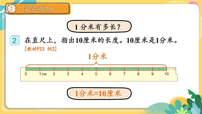 人教版数学三年级上册 3  第2课时 分米的认识 PPT课件第5页