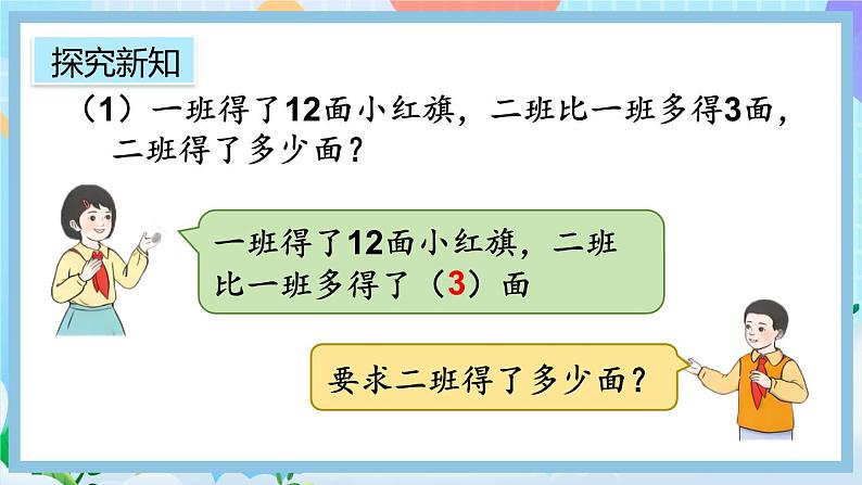 人教版数学二上 2.2.4《求比一个数多（少）几的数是多少》课件+课后练习04