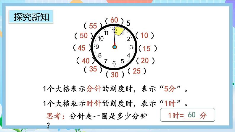 人教版数学二上 7.1《认识时和分》课件+教案+课后练习07