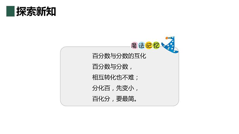 【同步备课】第六单元 第三课时 百分数与小数、分数的互化  课件 第二课时六年级数学上册（苏教版）第8页