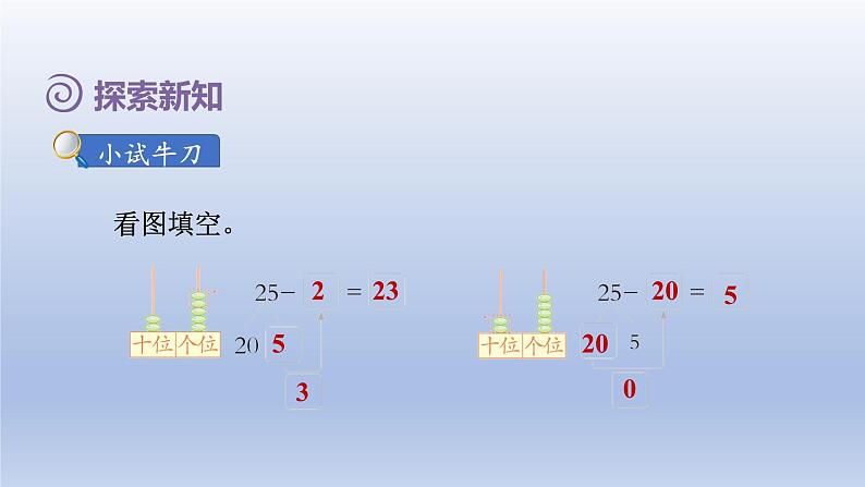 2024一年级数学下册第6单元100以内的加法和减法一4两位数减一位数不退位整十数课件（人教版）第7页