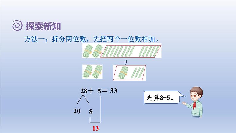 2024一年级数学下册第6单元100以内的加法和减法一3两位数加一位数进位课件（人教版）第4页