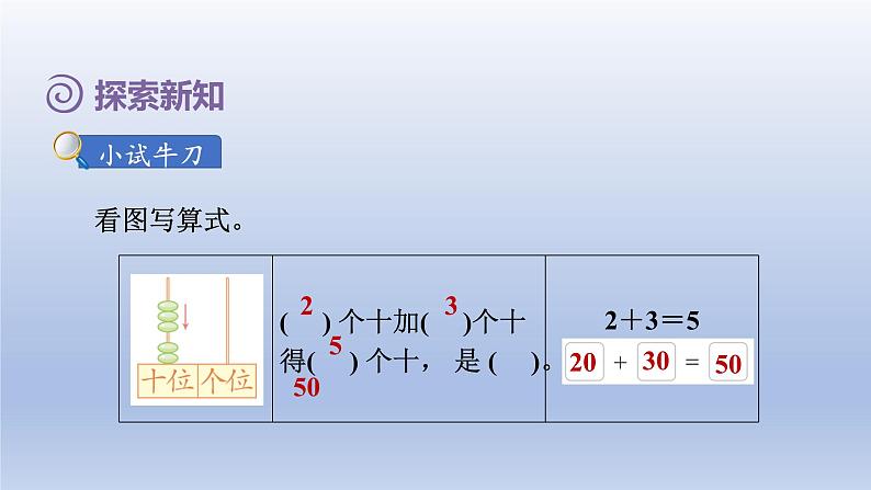 2024一年级数学下册第6单元100以内的加法和减法一1整十数加减整十数课件（人教版）第7页