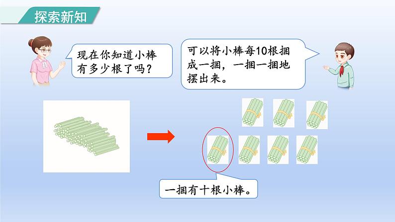 2024一年级数学下册第4单元100以内数的认识2100以内数的组成课件（人教版）第4页