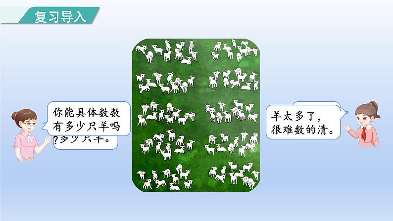 2024一年级数学下册第4单元100以内数的认识1100以内数的认识课件（人教版）03