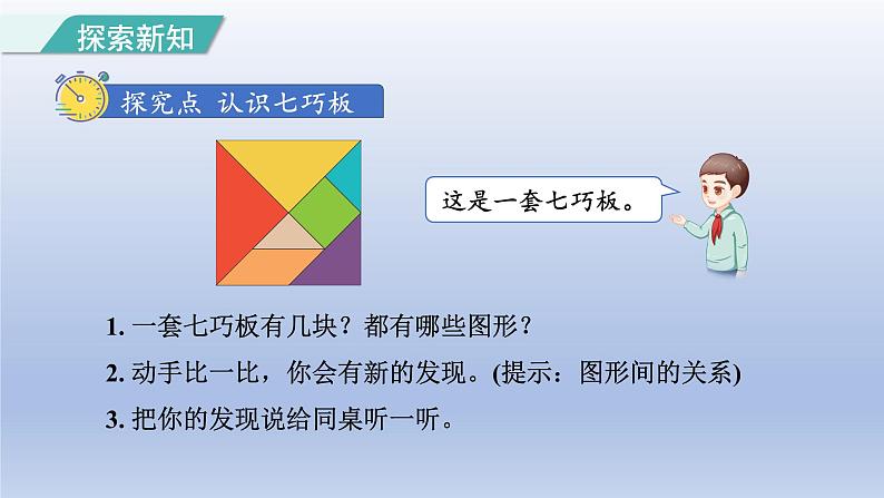 2024一年级数学下册第1单元认识图形二3七巧板课件（人教版）第4页