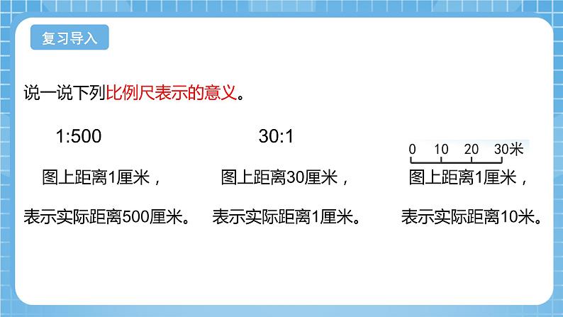 青岛版数学五年级下册第六单元信息窗3《求图上距离》课件03