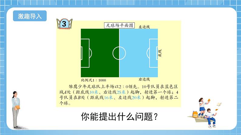 青岛版数学五年级下册第六单元信息窗3《求图上距离》课件04