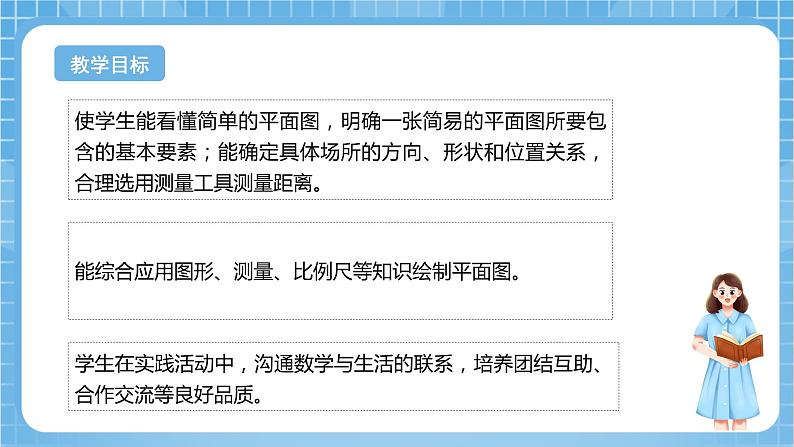 苏教版数学六年级下册7.4.2《绘制平面图》课件+教案+分层作业+学习任务单02