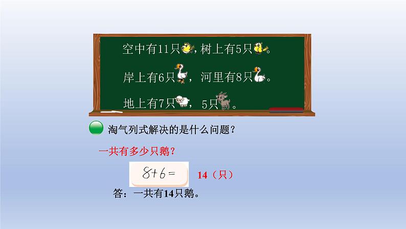 2024一年级数学下册第1单元加与减一6美丽的田园课件（北师大版）第7页