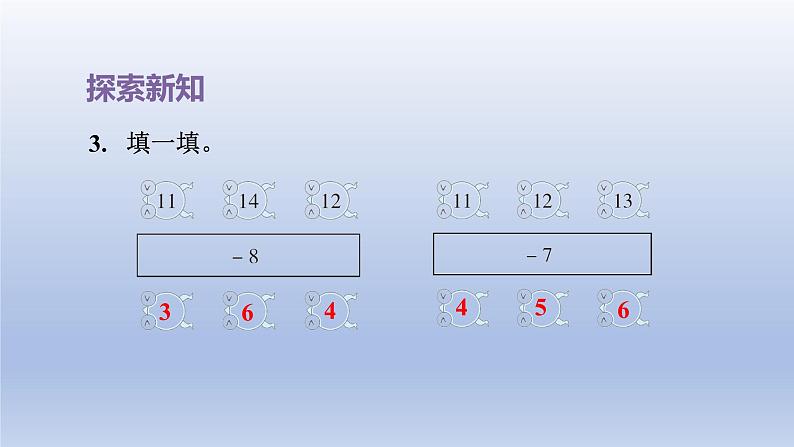 2024一年级数学下册第1单元20以内的退位减法2十几减87课件（苏教版）08