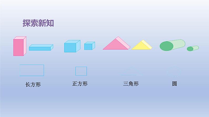 2024一年级数学下册第2单元认识图形二课件（苏教版）第5页