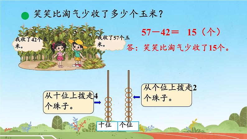 收玉米 课件 小学数学北师大版一年级下册08