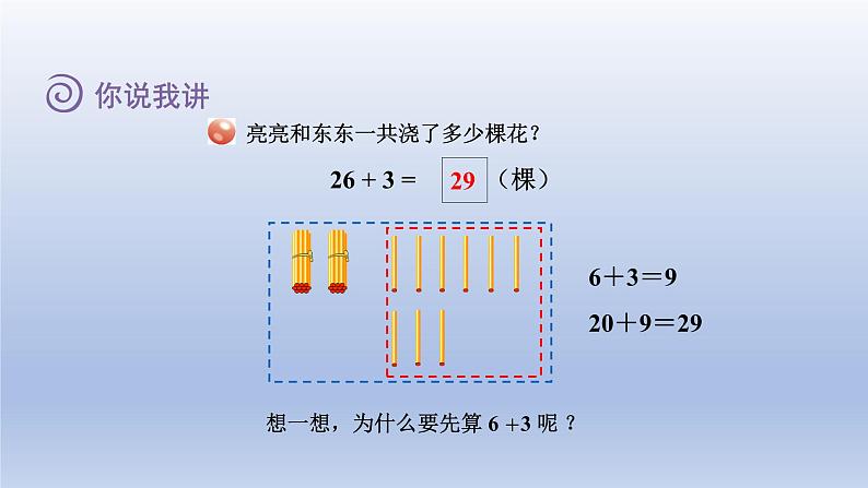 2024一年级数学下册五绿色行动--100以内数的加减法一第1课时两位数加一位数不进位和两位数加整十数课件（青岛版六三制）03