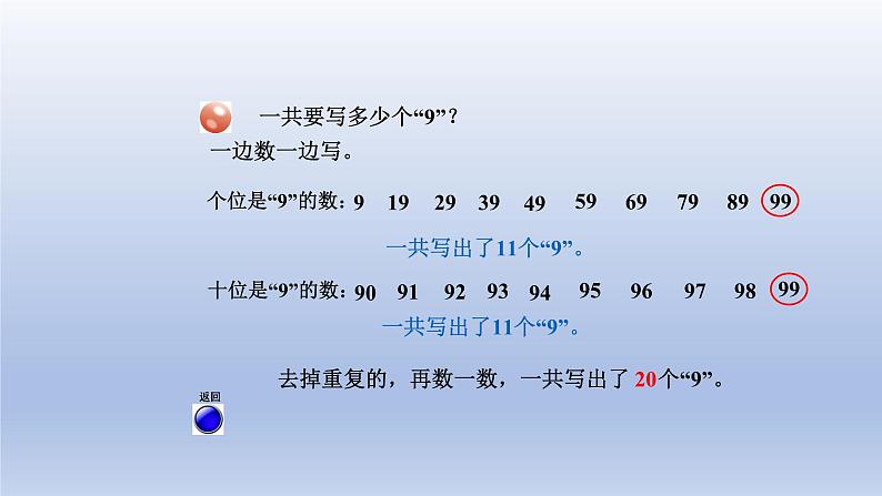 2024一年级数学下册三丰收了--100以内数的认识智慧广场课件（青岛版六三制）04