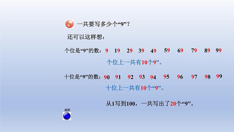 2024一年级数学下册三丰收了--100以内数的认识智慧广场课件（青岛版六三制）06