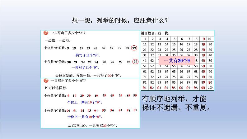 2024一年级数学下册三丰收了--100以内数的认识智慧广场课件（青岛版六三制）07