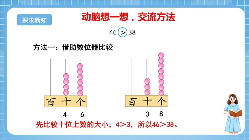 苏教版数学一年级下册3.5《 比较数的大小》课件+教案+分层练习+任务清单07