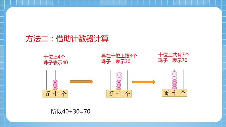 苏教版数学一年级下册4.1 《整十数加减整十数》课件+教案+分层练习+任务清单08