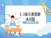 蘇教版數(shù)學(xué)四年級(jí)下冊(cè)5.2《畫示意圖解決問題》課件+教案+分層作業(yè)+學(xué)習(xí)任務(wù)單