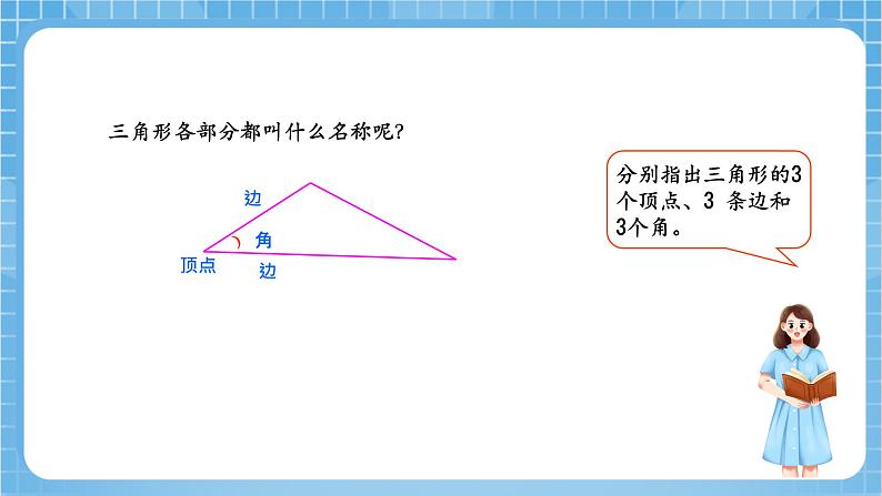 苏教版数学四年级下册7.1《 三角形的认识》（教学课件）第7页