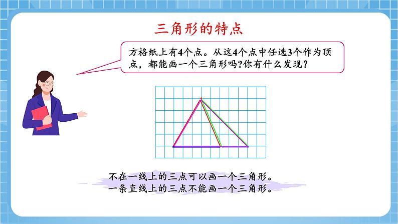 苏教版数学四年级下册7.1《 三角形的认识》（教学课件）第8页