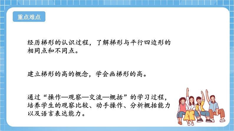 苏教版数学四年级下册7.7《认识梯形》课件+教案+分层作业+学习任务单03