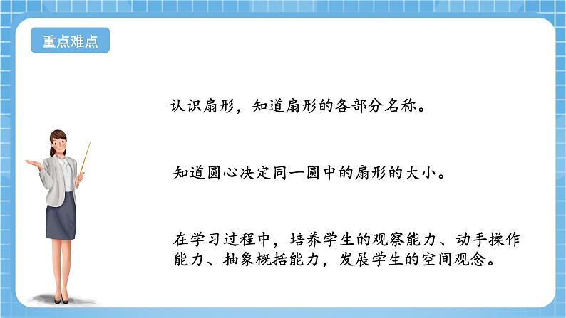 苏教版数学五年级下册6.2《扇形的认识》课件+教案+分层作业+学习任务单03