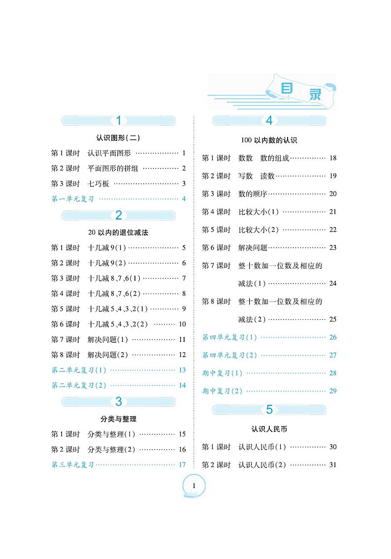 一下RJ数学—本好题口算题卡第3页