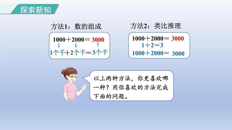 2024二年级数学下册7万以内数的认识8整百整千数的加减法课件（人教版）第5页