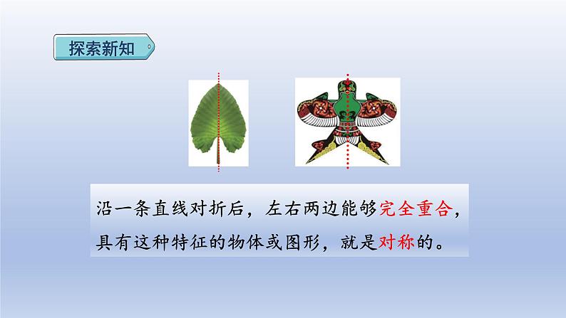 2024二年级数学下册3图形的运动一1认识对称现象和轴对称图形课件（人教版）第4页