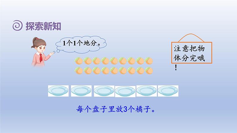 2024二年级数学下册2表内除法一2按指定的份数平均分课件（人教版）第4页