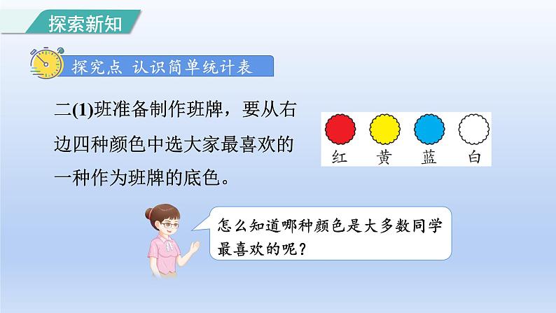 2024二年级数学下册1数据收集和整理1认识简单统计表课件（人教版）第3页