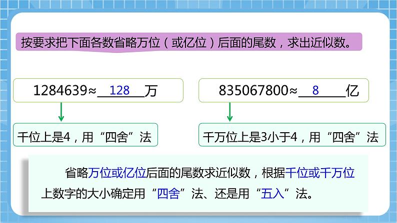 【核心素养】北京版数学四下1.9《改写成用“万”或“亿”作单位的小数》课件+教案+分层作业06