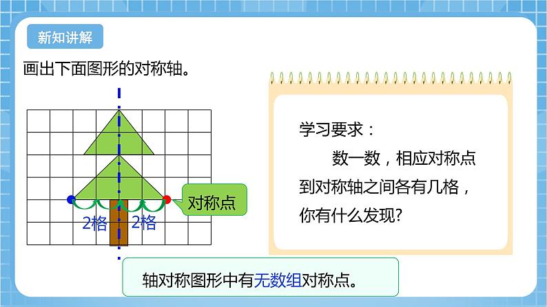 【核心素养】北京版数学四下4.5《画出轴对称图形的另一半》课件第6页