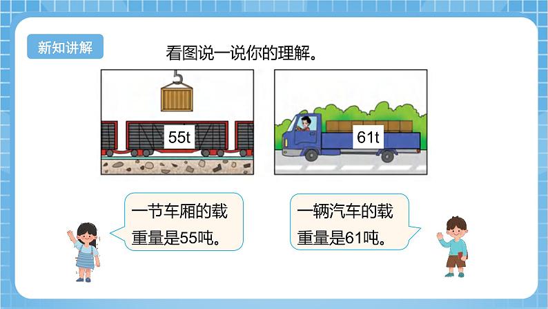 【核心素养】北京版数学三下3.1《吨的认识》 课件+教案+分层练习08