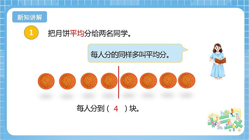 【核心素养】北京版数学三下6.1《认识几分之一》 课件+教案+分层练习+素材06