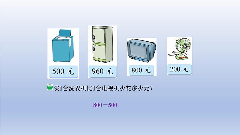 2024二年级数学下册五加与减1买电器课件（北师大版）第6页