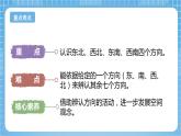 蘇教版數(shù)學二年級下冊3.3《認識東北、西北、東南、西南》課件+教案+分層作業(yè)+學習任務單