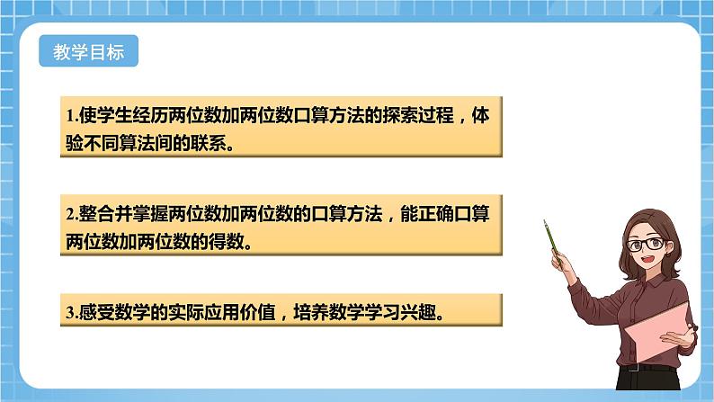 苏教版数学二年级下册6.1《两位数加两位数的口算》课件+教案+分层作业+学习任务单02