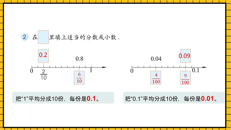 沪教版四年级数学下册2.2.6《小数的意义练习课》（教学课件）07