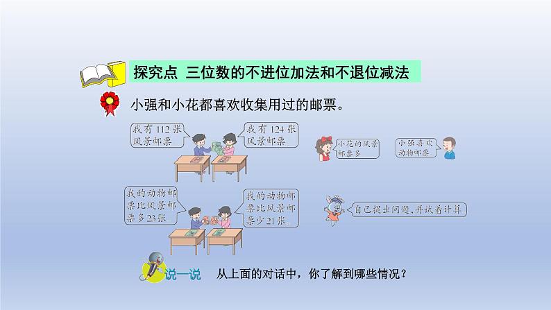 2024二年级数学下册六三位数加减三位数第4课时笔算三位数不进位加法和不退位减法课件（冀教版）04