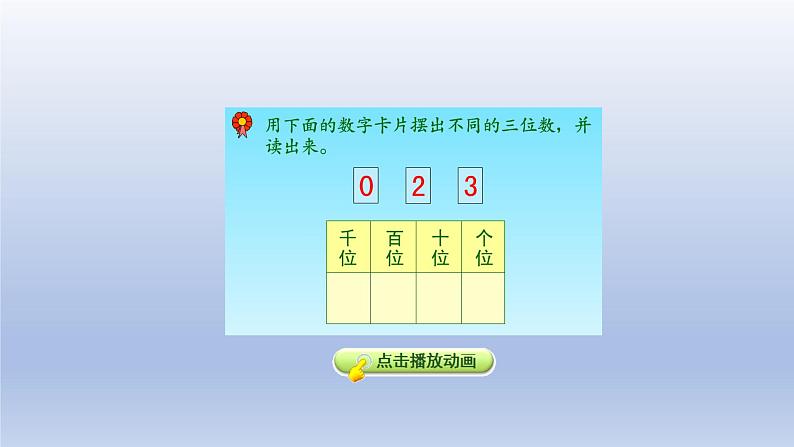 2024二年级数学下册三认识1000以内的数第3课时数的组成和表示数课件（冀教版）06
