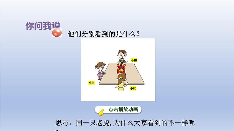 2024二年级数学下册五谁的眼睛亮-观察物体课件（青岛版六三制）03